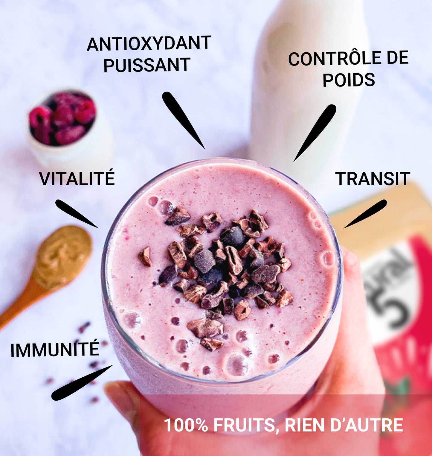 Fraise Poudre Bio 120g