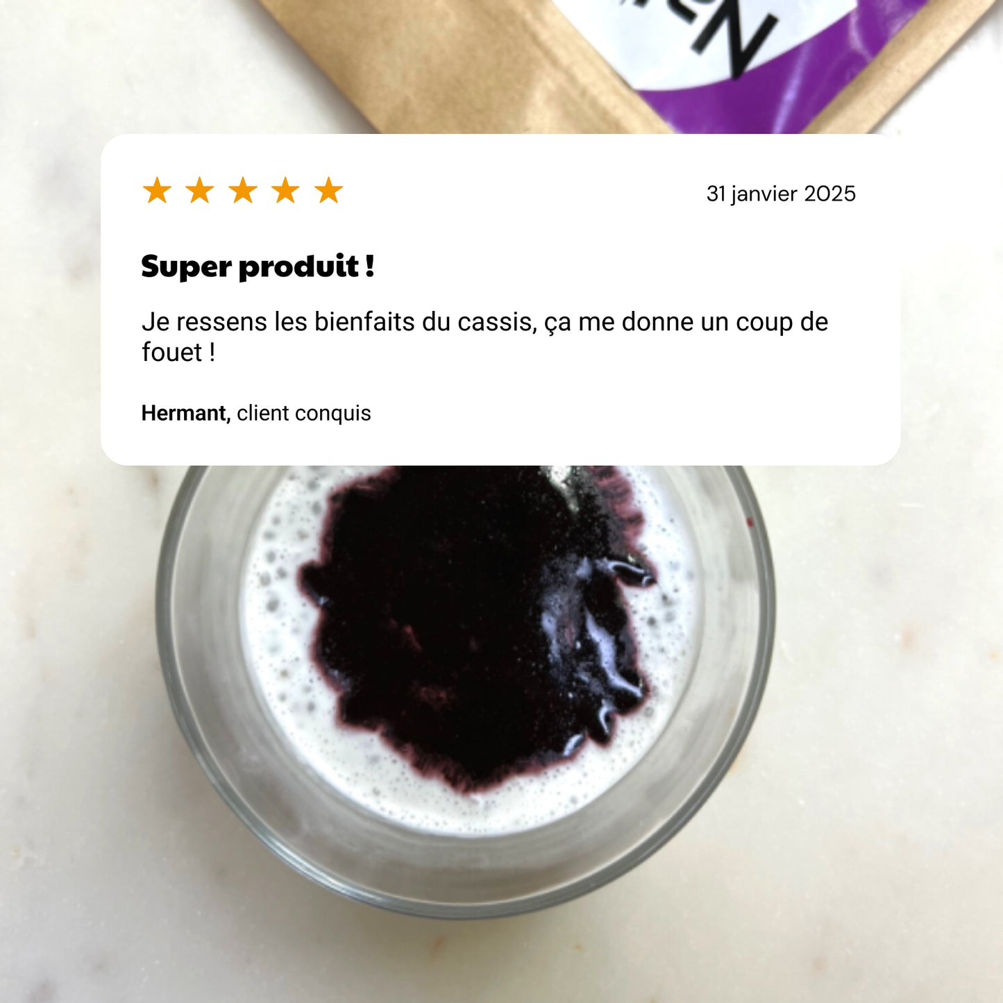 Cassis Poudre Bio 120g