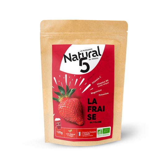 Fraise Poudre Bio 120g