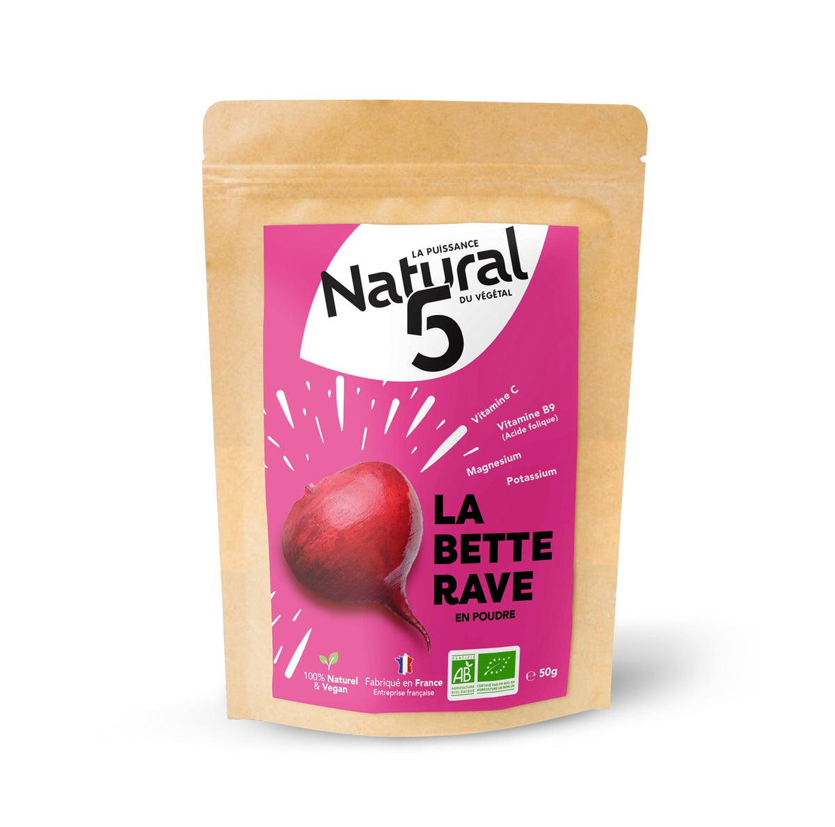 Betterave en poudre bio – Pack Tension Natural5