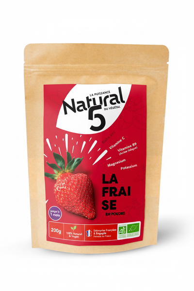 Fraise Bio – Vitamine C & Immunité